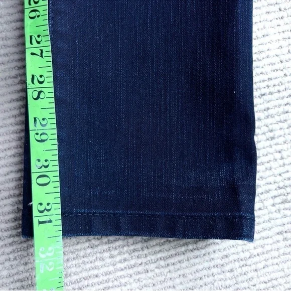 Serfontaine low rise skinny jean dark wash cigarette leg stretch Euphoria sz 25 - Picture 14 of 15